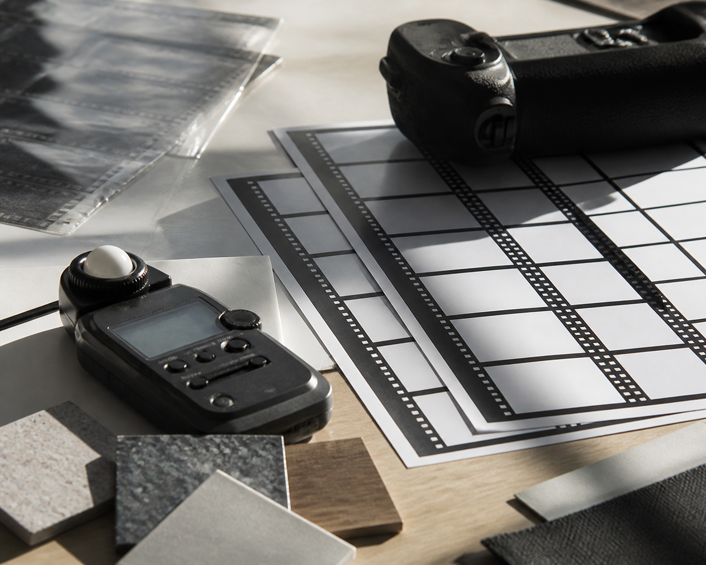 Table de préparation du studio
